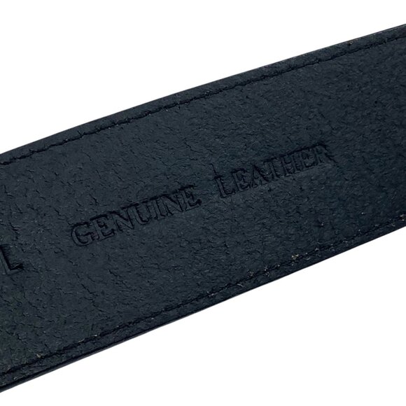 Rolfs Genuine Leather Western Studded Belt Large Black 32-36” Waist NEW NWT - Picture 7 of 9